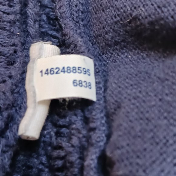 American Eagle Live Your Life Full Zip Cable Knit Hoodie – Navy Blue, Size M - Picture 13 of 16